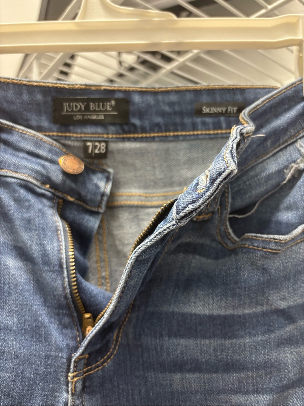 Judy Blue Dark Medium Blue Skinny Jeans
